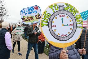 “Hands Off!” Protest