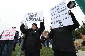 “Hands Off!” Protest
