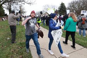 “Hands Off!” Protest