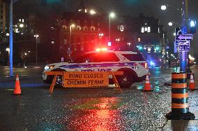 Parliament Hill On Lockdown Due To Barricaded Individual In Ottawa Canada