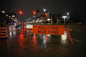 Parliament Hill On Lockdown Due To Barricaded Individual In Ottawa Canada