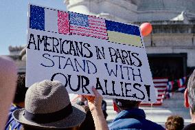 Anti-Trump Hands Off Rally - Paris