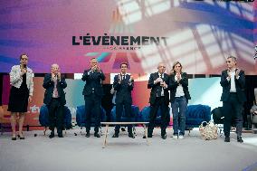 Meeting of French centrist Renaissance party - Saint-Denis AJ