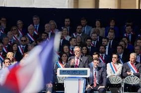 Rally In Support Of Marine Le Pen - Paris