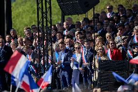 Rally In Support Of Marine Le Pen - Paris