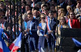 Rally In Support Of Marine Le Pen - Paris