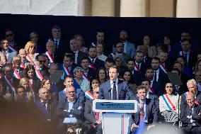 Rally In Support Of Marine Le Pen - Paris