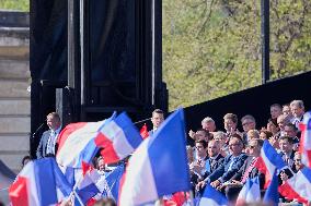 Rally In Support Of Marine Le Pen - Paris