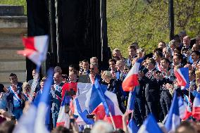 Rally In Support Of Marine Le Pen - Paris
