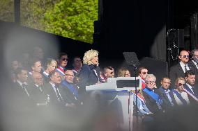 Rally In Support Of Marine Le Pen - Paris