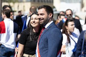 Rally in support of Marine Le Pen - Paris