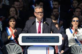 Rally in support of Marine Le Pen - Paris