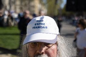 Rally in support of Marine Le Pen - Paris