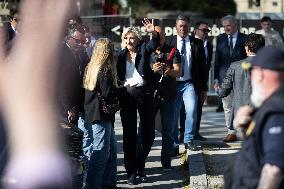 Rally in support of Marine Le Pen - Paris