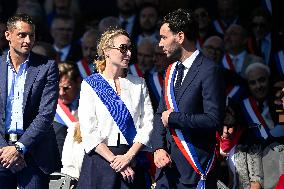Rally In Support Of Marine Le Pen - Paris