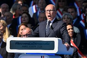 Rally In Support Of Marine Le Pen - Paris