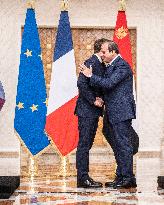 Presidents Sisi And Macron Exchange Signed-Bilateral Agreements - Cairo