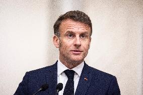 Presidents Sisi And Macron Exchange Signed-Bilateral Agreements - Cairo