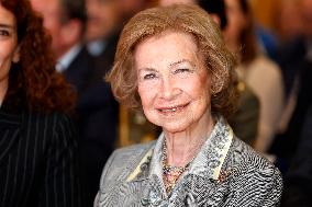 Queen Sofia Launches Extraordinary Brains Campaign - Madrid