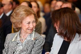 Queen Sofia Launches Extraordinary Brains Campaign - Madrid