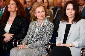 Queen Sofia Launches Extraordinary Brains Campaign - Madrid