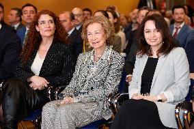 Queen Sofia Launches Extraordinary Brains Campaign - Madrid