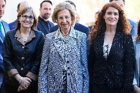 Queen Sofia Launches Extraordinary Brains Campaign - Madrid