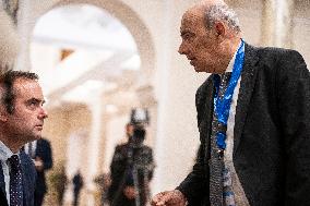 Sebastien Lecornu And Eric Lombard Meeting - Cairo