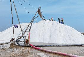 Guanxi Salt Field in Lianyungang