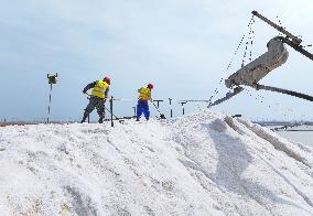 Guanxi Salt Field in Lianyungang