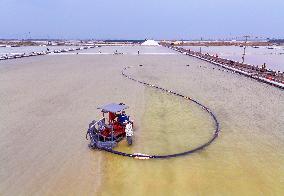Guanxi Salt Field in Lianyungang