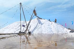 Guanxi Salt Field in Lianyungang