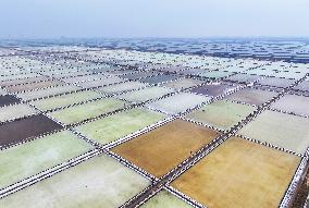 Guanxi Salt Field in Lianyungang