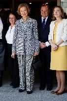 Queen Sofia Launches Extraordinary Brains Campaign - Madrid