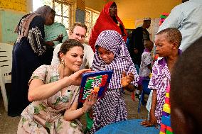 CROWN PRINCESS VISIT NIGERIA