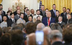 White House ceremony to honor 2024 World Series champion team