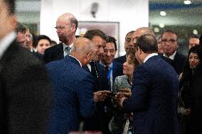 Presidents Sissi And Macron Ride The Metro - Cairo