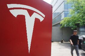 Tesla Shares Fall As Tariffs Hit