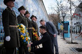 Meeting Between the President of Ukraine and the Prime Minister of Belgium in Kyiv