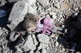 US Airstrikes In Sanaa - Yemen