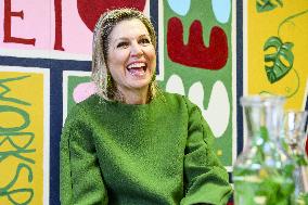 Queen Maxima Visits The Municipality Of Deventer