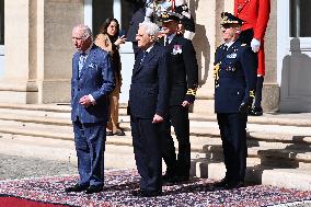 Britain's King Charles, Queen Camilla In Italy