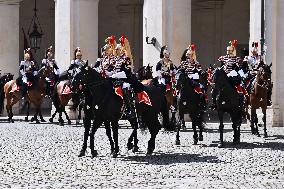 Britain's King Charles, Queen Camilla In Italy