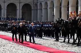 King Charles III And Queen Camilla Undertake State Visit To The Republic Of Italy - Day Two