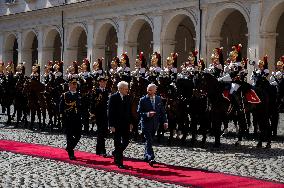 King Charles III And Queen Camilla Undertake State Visit To The Republic Of Italy - Day Two