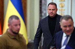 Joint news conference of Ukrainian President and Belgian Prime Minister in Kyiv