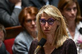 Questions to the government at the National Assembly in Paris FA