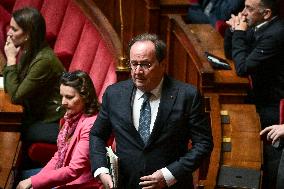 Questions to the government at the National Assembly in Paris FA