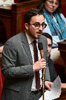 Questions to the government at the National Assembly in Paris FA