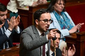 Questions to the government at the National Assembly in Paris FA